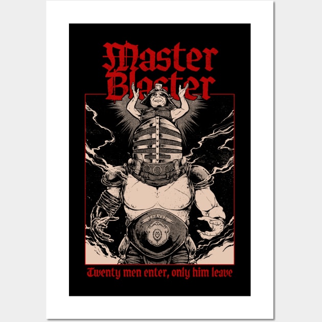 Master and Blaster Wall Art by hafaell